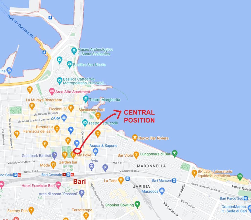 Baribello Apartment - 3 Bedrooms 3 Bathrooms - Bari Central Station Zewnętrze zdjęcie